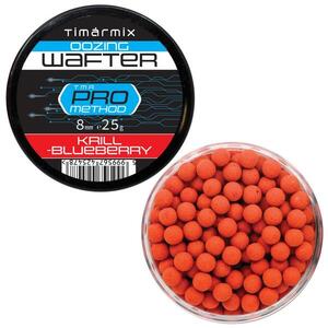 Timar Mix Csali, krill-áfonya, 8 mm, 25 g - Pro Method Oozing Wafter kép