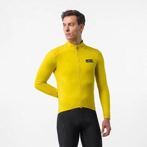 CASTELLI vízálló kabát - SWEETSPOT - sárga kép