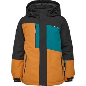 Lewro JACKET 193049 Fiú snowboard kabát, narancssárga, méret 116-122 kép