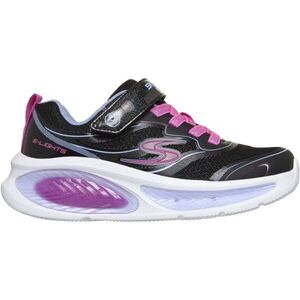 Skechers LIL COSMIC GLOW 2.0 Lány utcai cipő, fekete, méret kép