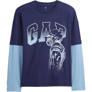 GAP V-LS ELV GRAPHIC TEE Gyerek póló, sötétkék, méret kép