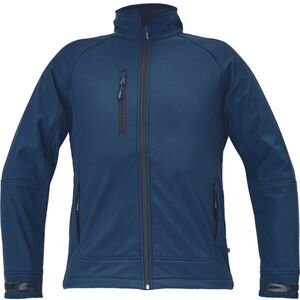 CERVA CHITRA Férfi softshell kabát, sötétkék, méret kép