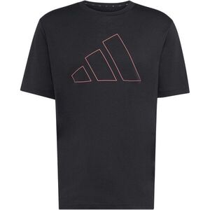 adidas WORKOUT ESSENTIALS FR BL TEE Férfi póló, fekete, méret kép