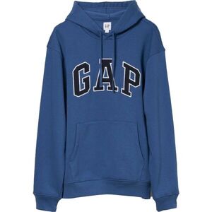 GAP V-HERITAGE LOGO Férfi pulóver, kék, méret kép