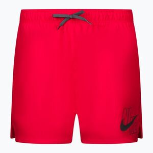 Férfi Nike Logo Solid 5" Volley úszónadrág piros NESSA566-614 (Logo Solid 5" Volley NESSA566) kép