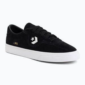 Converse Louie Lopez Pro Suede Ox fekete/fekete/fehér cipő (Louie Lopez Pro Suede Ox 163261C) kép