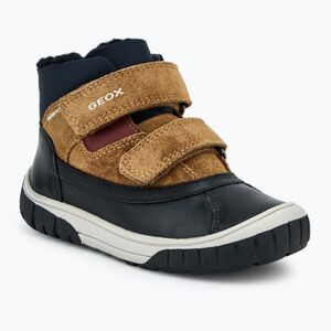 Gyerek hótaposó Geox Omar black / curry (Omar B462DC022FUC9154) kép
