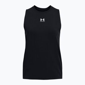 Under Armour Rival Muscle Tank fekete/fehér női edzős tank felső (Rival Muscle Tank 1383659-001) kép