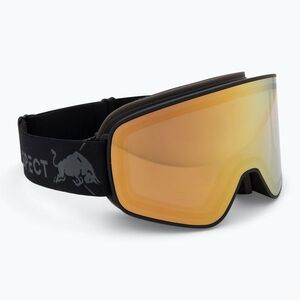 Síszemüveg Red Bull SPECT Rush Photo black/brown with gold chrome x (Rush Photo RUSH-16GOX) kép
