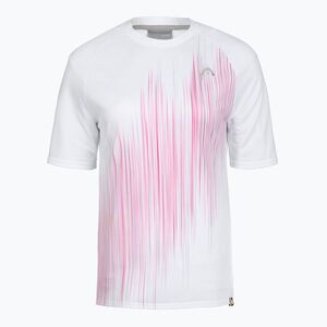 Női teniszpóló HEAD Performance vivid pink/print perf (Performance 814594) kép