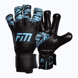 Kapus kesztyűk Football Masters Invictus X Training fekete/kék (Invictus X Training 2768-U) kép