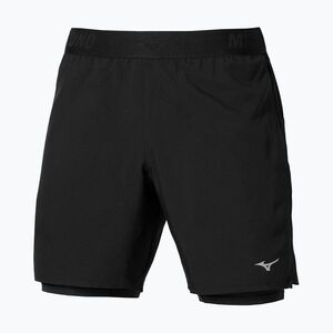 Férfi futónadrág Mizuno Core 5.5 Inches 2in1 black (Core 5.5 Inches 2in1 J2GBD00909) kép