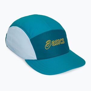 Baseballsapka ASICS Performance Running 5 Panel Aegean Blue/Dark Teal (Performance Running 5 Panel 3013B331-400) kép