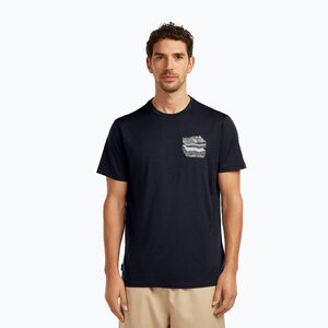 Férfi póló icebreaker Merino 150 Tech Lite Evolving Lay Tee midnight navy (Merino 150 Tech Lite Evolving Lay Tee IB0A57FM4011) kép
