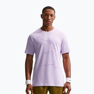 Férfi teniszpóló Nike Court Dri-Fit violet mist (Court Dri-Fit IH2104-511) kép
