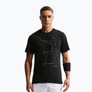 Férfi teniszpóló Nike Court Dri-Fit black (Court Dri-Fit IH2104-010) kép