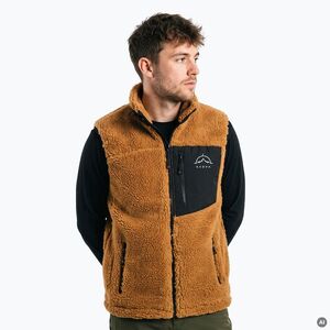 Bezrękawnik męski KADVA RODVIK VEST brązowy (RODVIK VEST KDV-B6AP654-BRW) kép