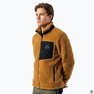 Bluza polarowa męska KADVA Rodvik brązowy (Rodvik KDV-B6AP652-BRW) kép