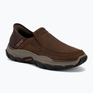 Férfi cipők SKECHERS Respected Elgin brown (Respected Elgin 204810 CDB) kép