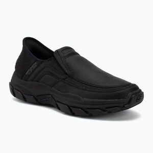 Férfi cipők SKECHERS Respected Elgin black (Respected Elgin 204810 BBK) kép