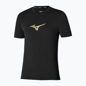 Férfi futó póló Mizuno Core Runbird Short Sleeve Tee black (Core Runbird J2GAD50809) kép
