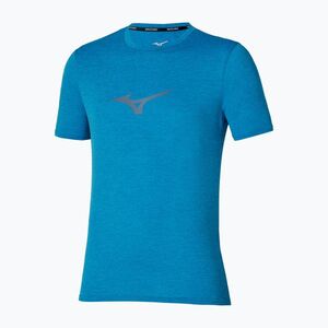 Férfi futó póló Mizuno Core Runbird Short Sleeve Tee blue jewel (Core Runbird J2GAD50821) kép
