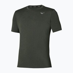 Férfi futó póló Mizuno Core Impulse Short Sleeve Tee forest night (Impulse Core Tee J2GAC01936) kép