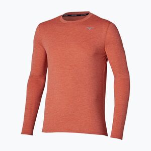 Férfi futó hosszú ujjú póló Mizuno Core Impulse Long Sleeve Tee ginger (Core Impulse Tee J2GAC52053) kép