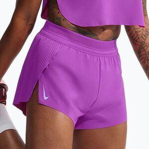 Női futónadrág Nike AeroSwift Dri-Fit ADV Mid-Rise 3" vivid purple/purple pulse (AeroSwift Dri-Fit ADV Mid-Rise 3" FN2328-551) kép