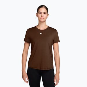 Női póló Nike One Classic Dri-Fit SS cacao wow/white (One Classic Dri-Fit FN2798-212) kép