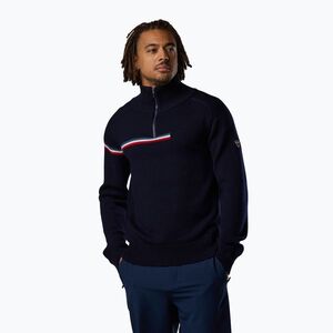 Férfi pulóver Rossignol Odysseus Half Zip Merino dark navy (Odysseus Half Zip Merino RLPMO05715) kép
