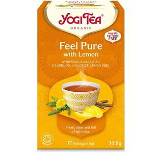Tisztító bio tea citrommal és gyermekláncfűvel - Yogi Tea kép