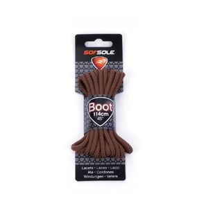 Cipőkötők SOFSOLE LACES OUTDOOR 801935 LIGHT BROWN WAXED 114 CM kép