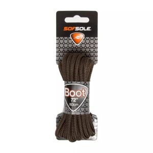 Cipőkötők SOFSOLE LACES OUTDOOR 801980 DARK BROWN WAXED 183 CM kép