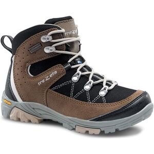 Gyerek magas túracipő TREZETA Cyclone Wp Kid, Black Brown kép