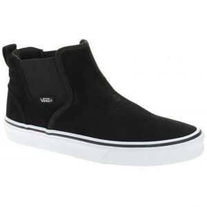 Női utcai cipők VANS WM Asher MI-(Suede) black white kép