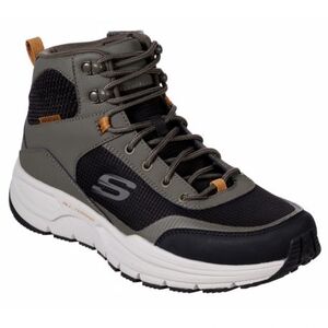 Férfi szabadidőcipő SKECHERS Escape Plan 2.0 Woodrock olive black kép
