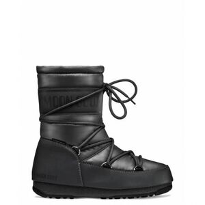 Női bokacsizmák télen MOON BOOT MID NYLON, 001 black kép
