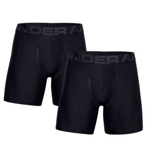 Férfi boxeralsók UNDER ARMOUR UA Tech 6in 2 Pack-BLK kép