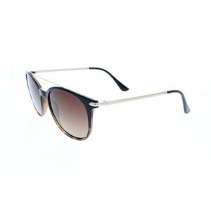 Napszemüvegek H.I.S. POLARIZED HPS98101-2, brown, brown gradient with silver flash POL kép