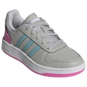 Gyerek szabadidőcipő ADIDAS Hoops 2.0 core grey two mint ton screaming pink kép