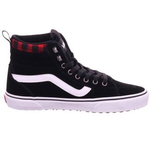 Férfi utcai cipő VANS MN Filmore HI Vansguard (Suede) black red plaid kép