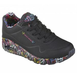 Női szabadidőcipők SKECHERS Uno Loving Love W black kép