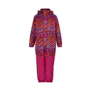 Lány téli overall COLOR KIDS Coverall AOP, AF 10.000, pink peacock kép
