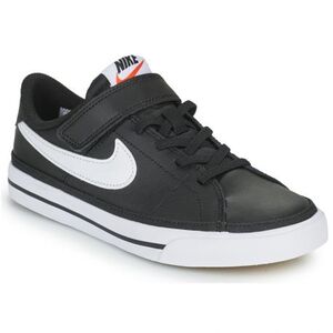 Gyerek szabadidőcipő NIKE Court Legacy black gum light brown white kép