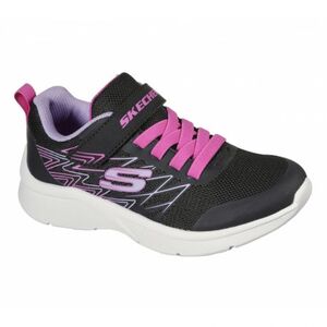 Gyerek szabadidőcipő SKECHERS Microspec Bold Delight black kép