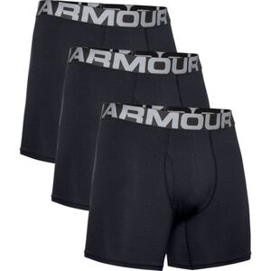 Férfi boxeralsók UNDER ARMOUR 3 PACK-UA Charged Cotton 6in-BLK kép
