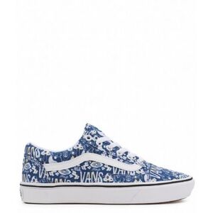 Női szabadidőcipők VANS UA ComfyCush Old Skool (Pastel Tie Dye) multi true white kép