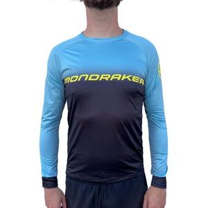 Férfi kerékpáros mez hosszú ujjal MONDRAKER Enduro Trail Jersey long, frost green black yellow kép