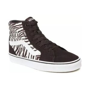 Női szabadidőcipők VANS WM Filmore HI Satin Tiger brown white kép